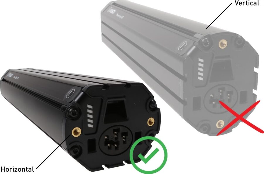 Batterie Bosch Powertube 500 Horizontal 500 Wh