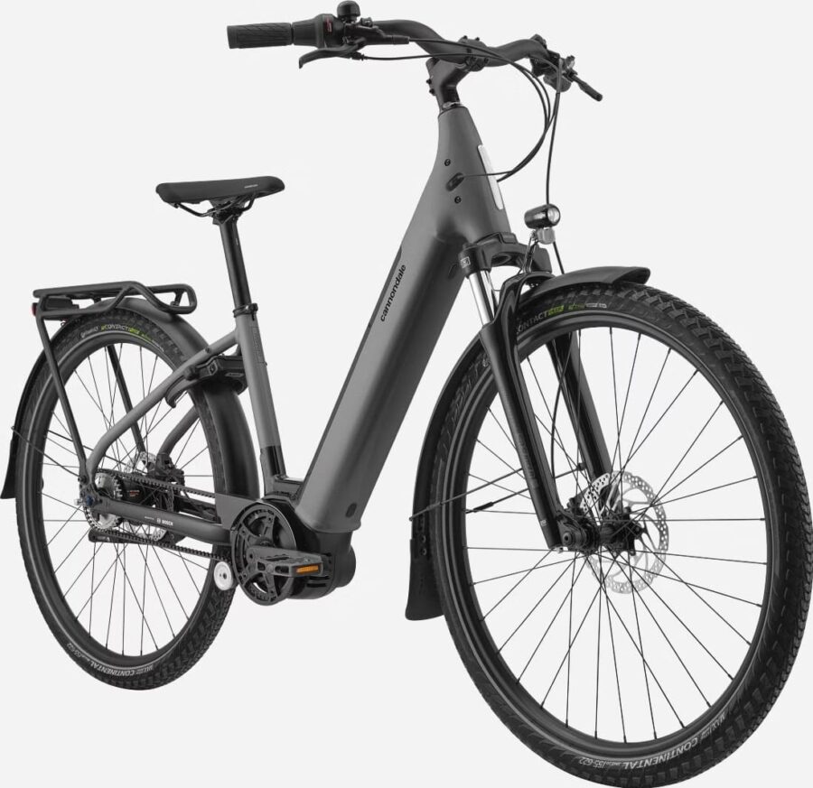 Cannondale Mavaro Neo 4 Shimano Nexus 5V Courroie 500 Wh 29" Gris