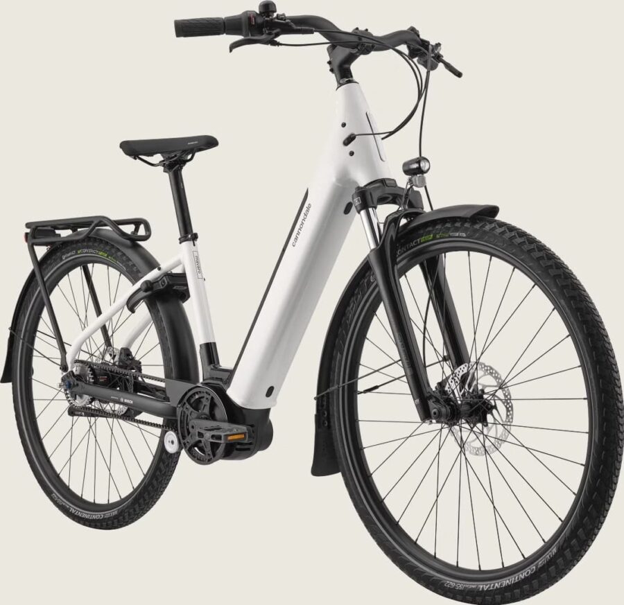 Cannondale Mavaro Neo 4 Shimano Nexus 5V Courroie 500 Wh 29" Gris