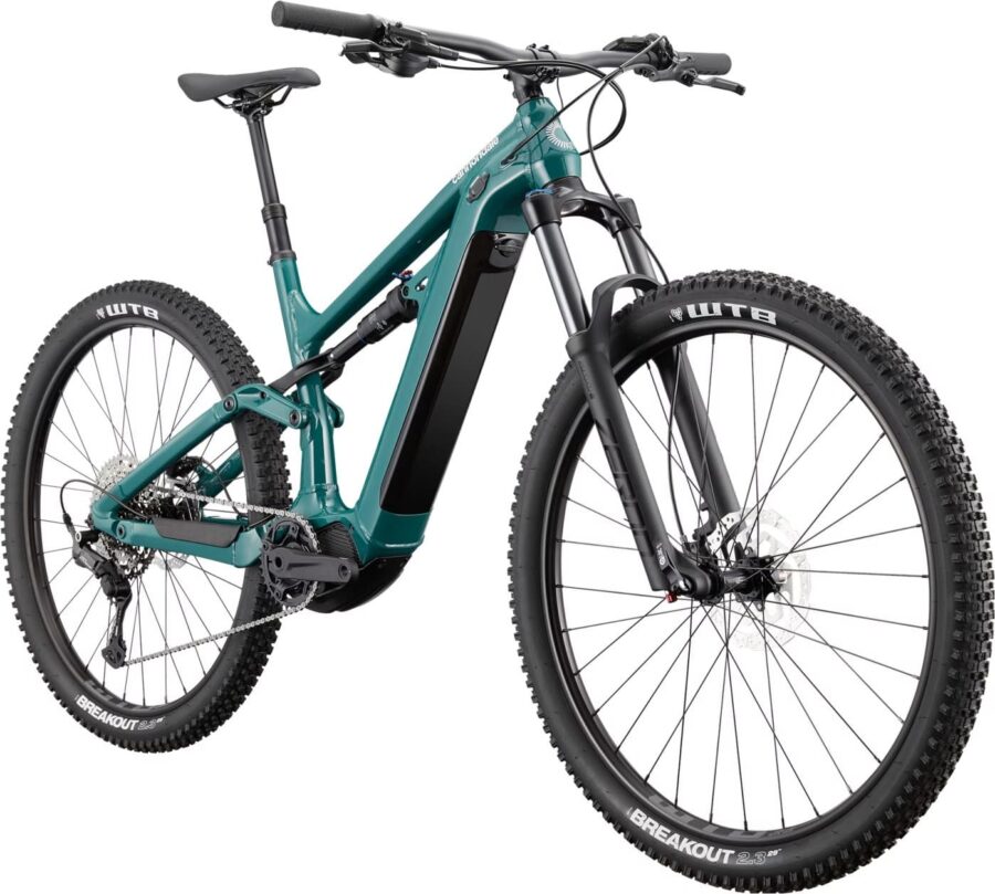 VTT Électrique Tout-Suspendu Cannondale Moterra Neo S3 Shimano Deore 10V 630 Wh 29" Vert