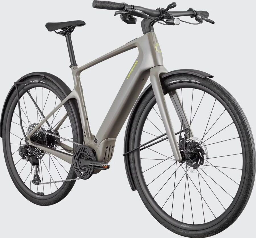Vélo de Ville Électrique Cannondale Tesoro Neo Carbon 1 Sram X1 12V 400Wh 700mm Noir Gris