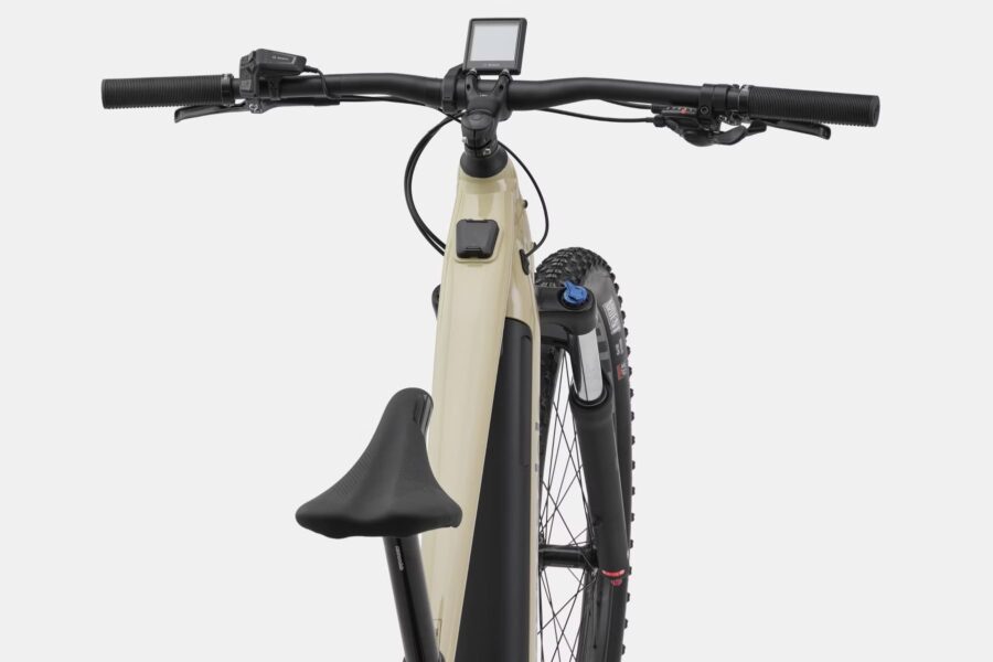 VTT Électrique Semi-Rigide Cannondale Trail Neo 4 Shimano Alivio 9V 500 Wh 29" Beige