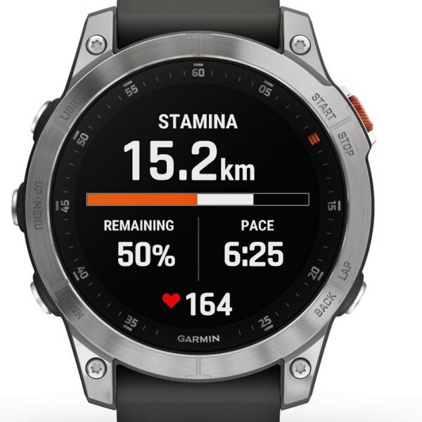 Montre de Sport Garmin Epix Argent / Noir
