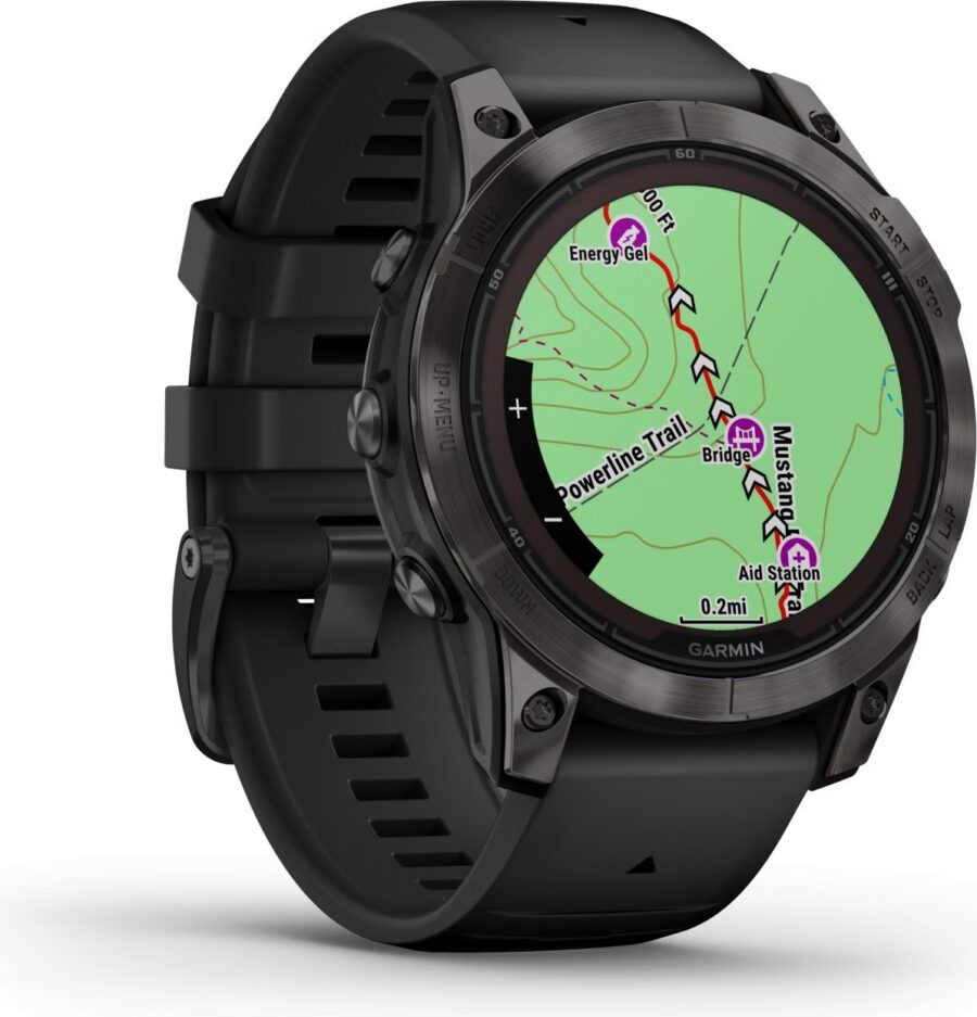 Montre de Sport Garmin Fenix 7 Pro Sapphire Solar Titane