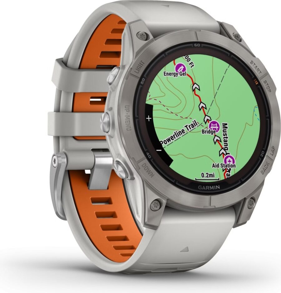 Montre de Sport Garmin Fenix 7 Pro Sapphire Solar Titane