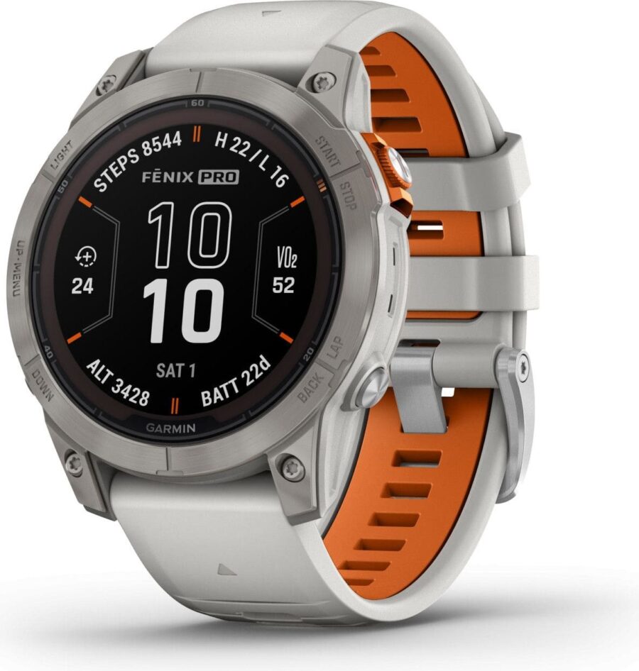 Montre de Sport Garmin Fenix 7 Pro Sapphire Solar Titane