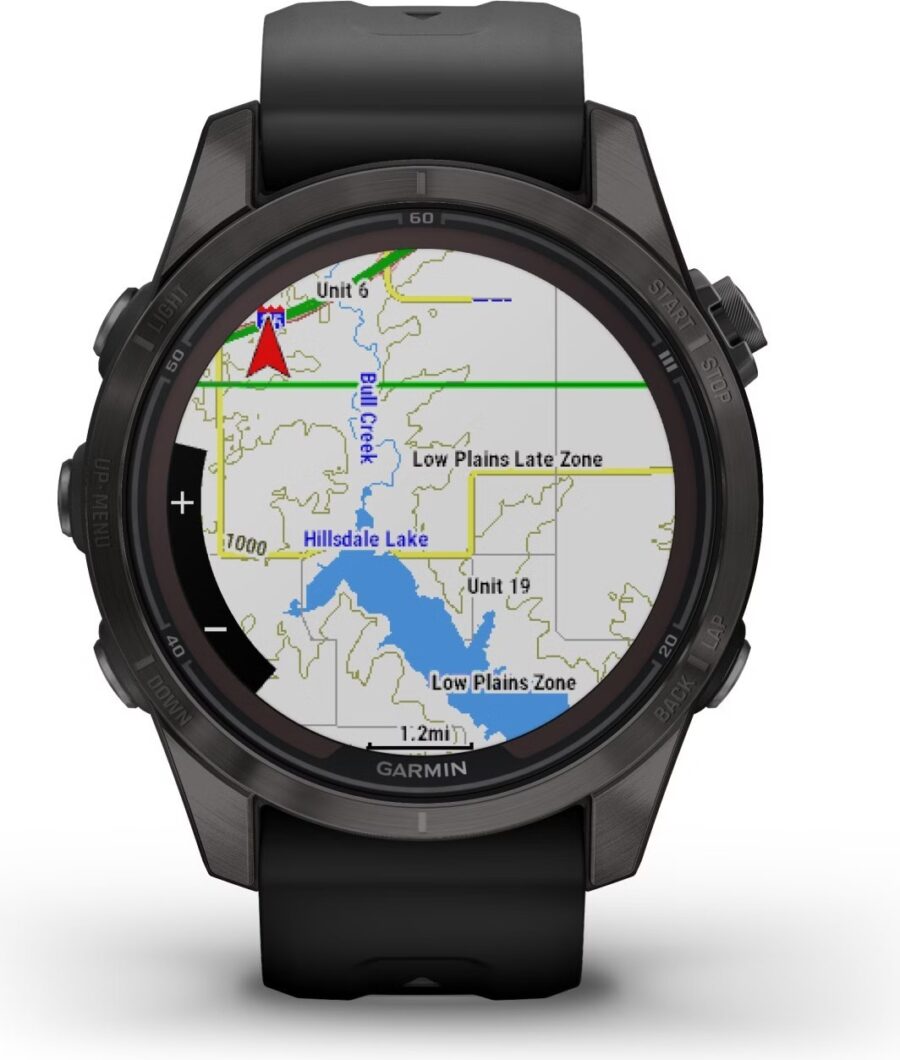 Montre de Sport Garmin Fenix 7S Pro Sapphire Solar Titane