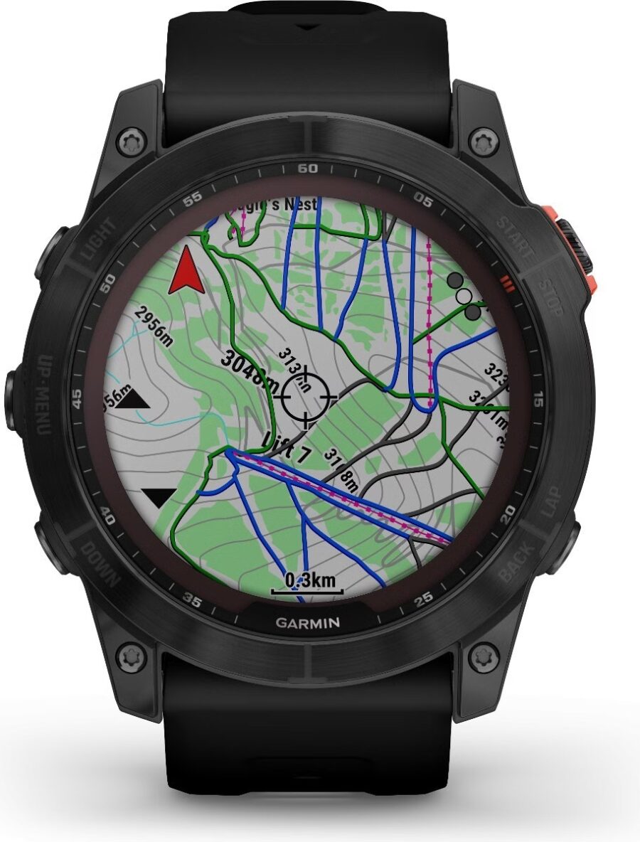 Montre de Sport Garmin Fenix 7X Solar Noir