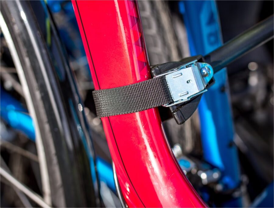 Porte-Vélos sur Boule d'Attelage Eufab Crow Plus Prise