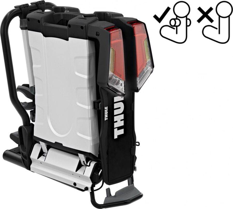 Porte-Vélos sur Boule d'Attelage Thule EasyFold XT F Fix4Bike