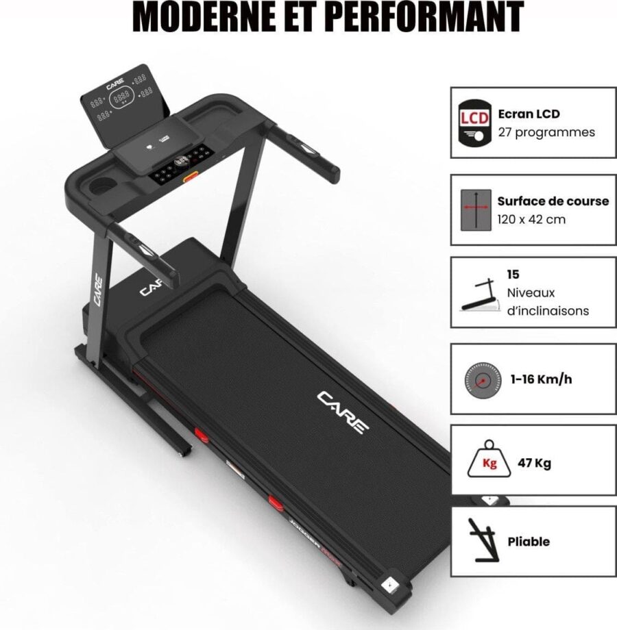 Tapis de course Care Fitness - KINOMAP