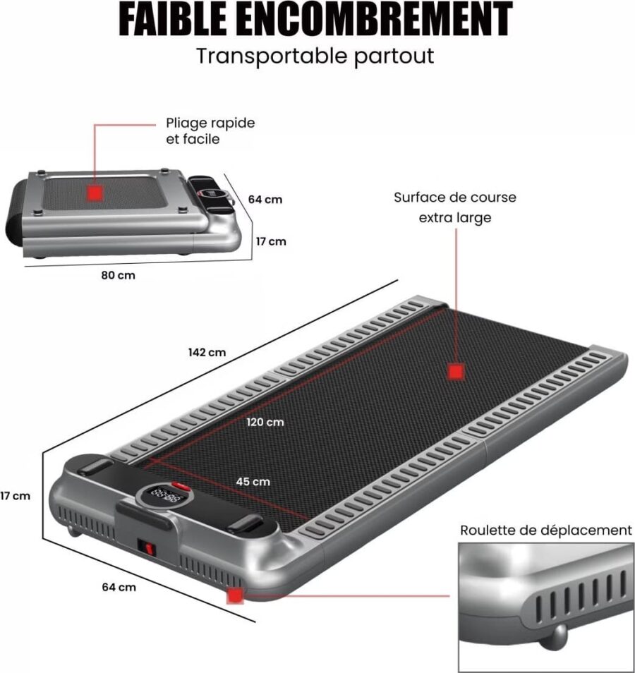 Tapis de marche Care Fitness - CT-910