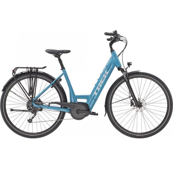 Trek Verve+ 3 Lowstep 400wh Shimano Altus 9V Matte Trek Teal 2022