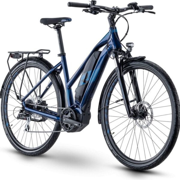 VTC Électrique R Raymon TourRay E 2.0 Tektro T350 8V 500 Wh 700 mm Bleu 2023
