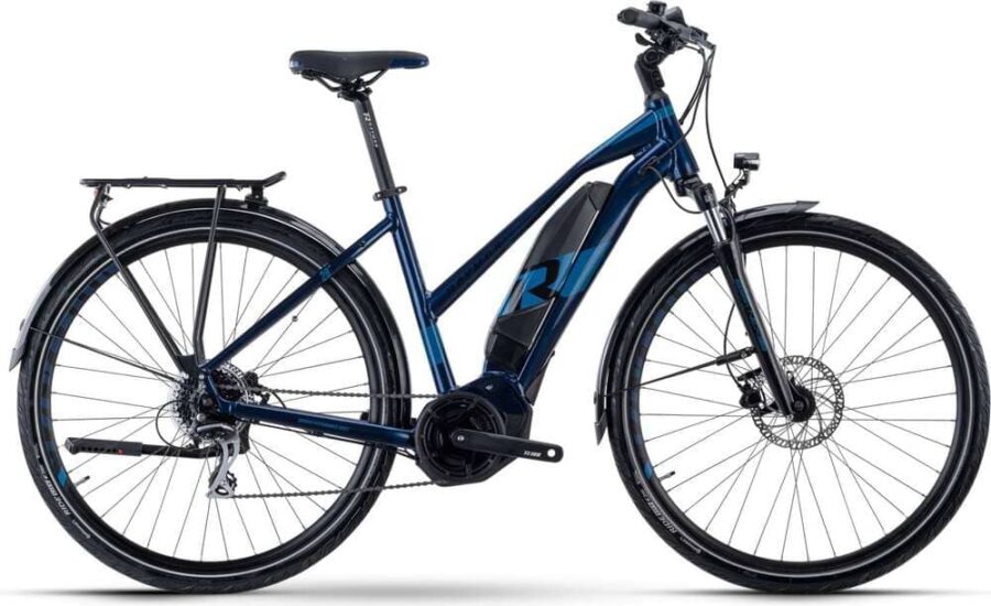 VTC Électrique R Raymon TourRay E 2.0 Tektro T350 8V 500 Wh 700 mm Bleu 2023