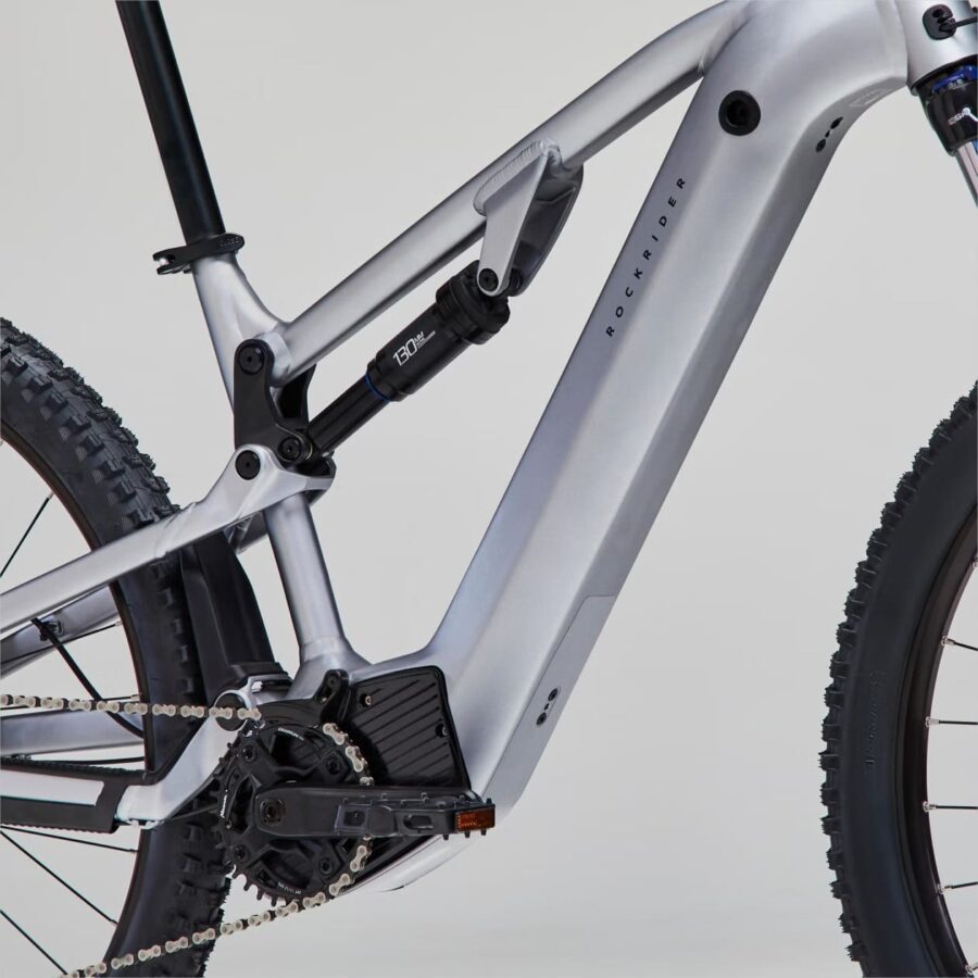 VTT Électrique Tout-Suspendu Rockrider E-Expl 500 S Microshift Acolyte 8V 500Wh 29" 2024