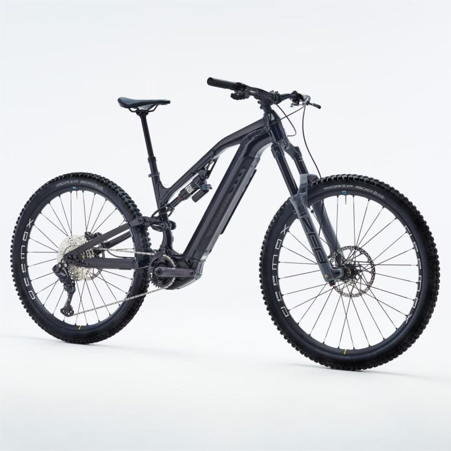 VTT Électrique Tout-Suspendu Rockrider E-Feel 900S Team Edition Shimano XT Di2 12V 630Wh 29" 2024