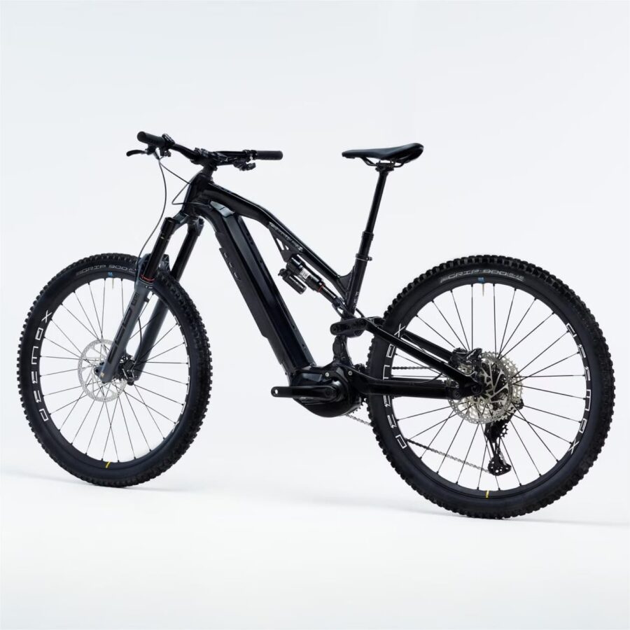 VTT Électrique Tout-Suspendu Rockrider E-Feel 900S Team Edition Shimano XT Di2 12V 630Wh 29" 2024