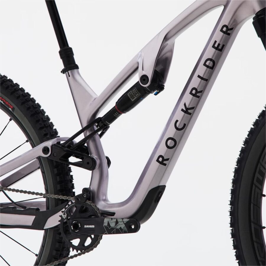 VTT Tout-Suspendu Rockrider Feel 900 S Sram NX 12V 29" Gris 2024