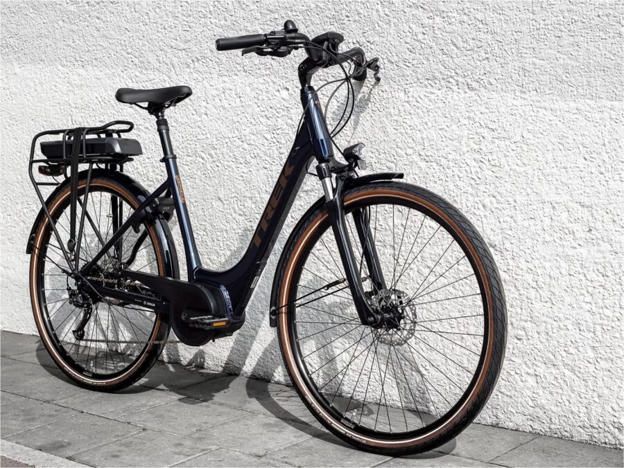 Vélo Électrique ville Trek Verve+ 2 Lowstep 400 Wh 2022