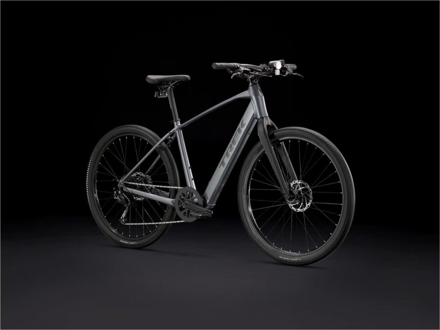 Vélo de Fitness Électrique Trek Dual Sport+ 2 Shimano Altus 9V 250 Wh 650 mm Gris 2023