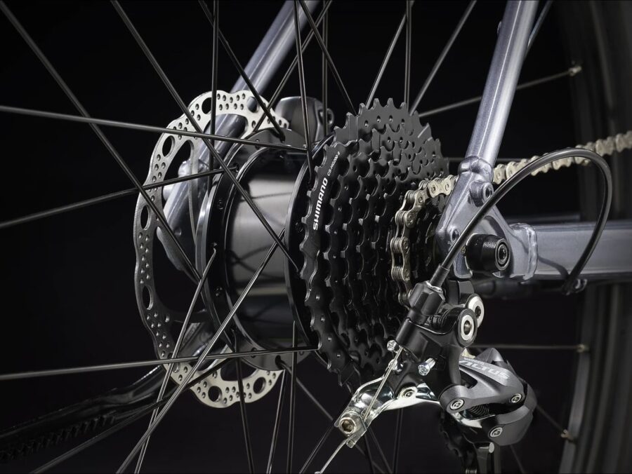 Vélo de Fitness Électrique Trek Dual Sport+ 2 Shimano Altus 9V 250 Wh 650 mm Gris 2023