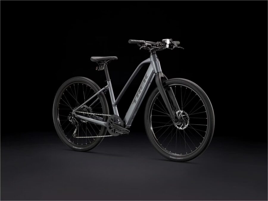 Vélo de Fitness Électrique Trek Dual Sport+ 2 Stagger Shimano Altus 9V 250 Wh 650 mm 2023