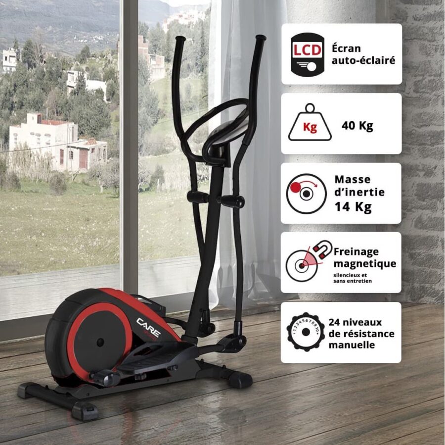 Vélo elliptique CARE Sportis