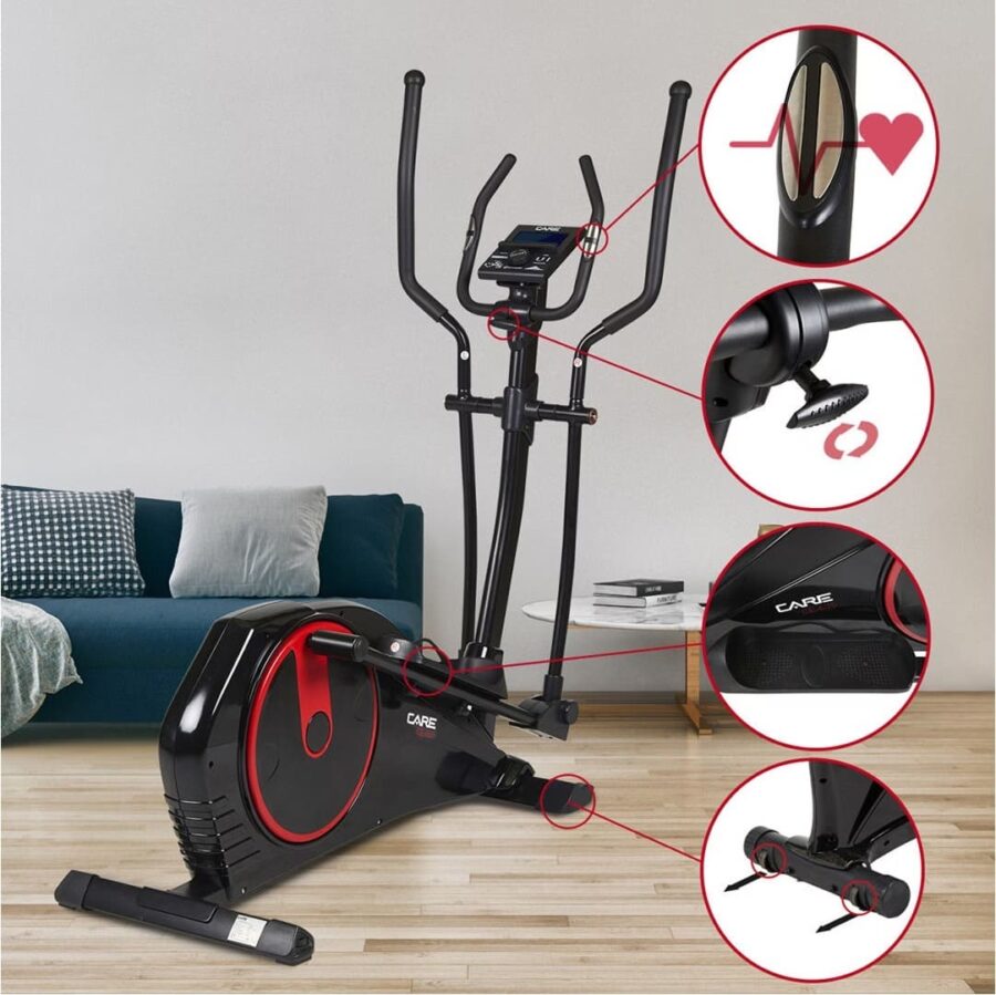 Vélo elliptique Care Fitness connecté - CE-695
