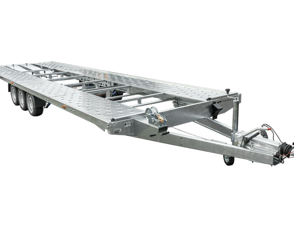 Remorque porte voiture à trois essieux 800X230 UNIPLAT 800/3 S 3500 KG